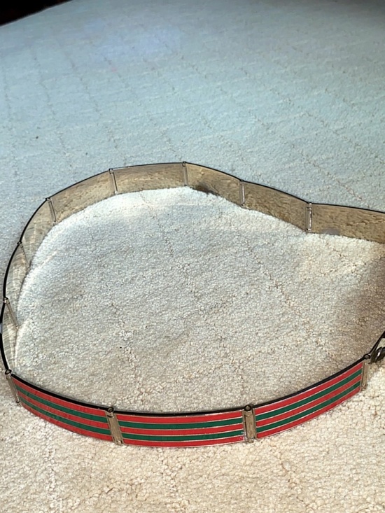 Rare Silver Gucci Belt main image 5